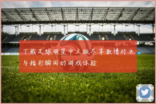 下载足球明星中文版尽享激情对决与精彩瞬间的游戏体验