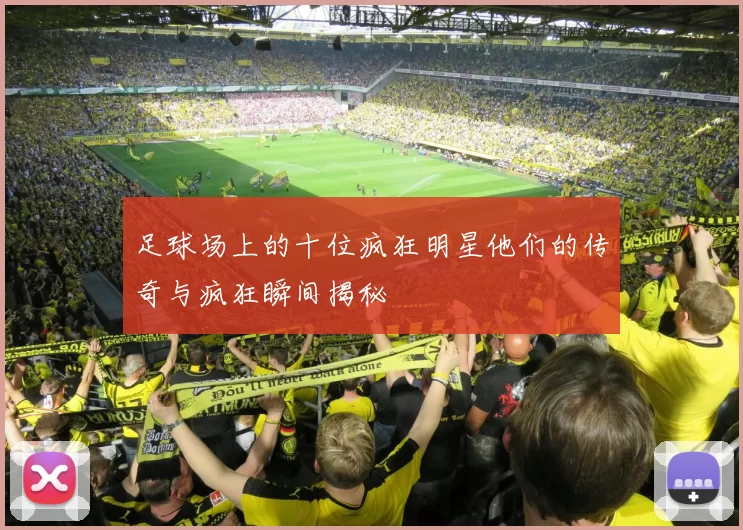 足球场上的十位疯狂明星他们的传奇与疯狂瞬间揭秘