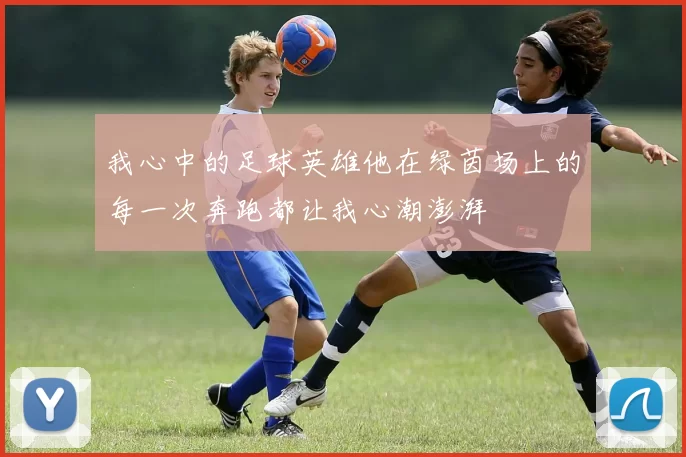 我心中的足球英雄他在绿茵场上的每一次奔跑都让我心潮澎湃